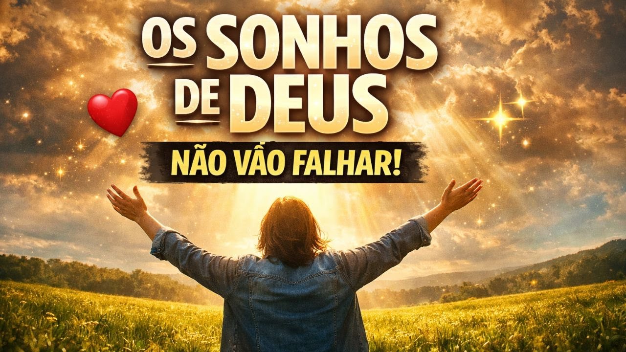 OS SONHOS DE DEUS 🙏✨  Música Gospel de Esperança e Milagre (OUÇA E CREIA!)