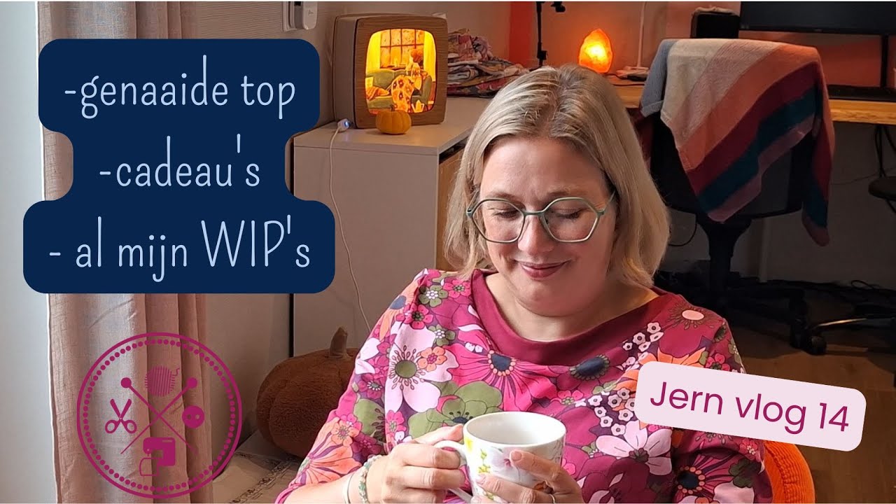 Jern vlog 14: Al mijn WIP's en genaaid cadeau!