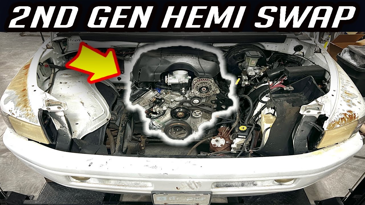 2nd Gen Dodge Ram 1500 HEMI Engine Swap 94-01