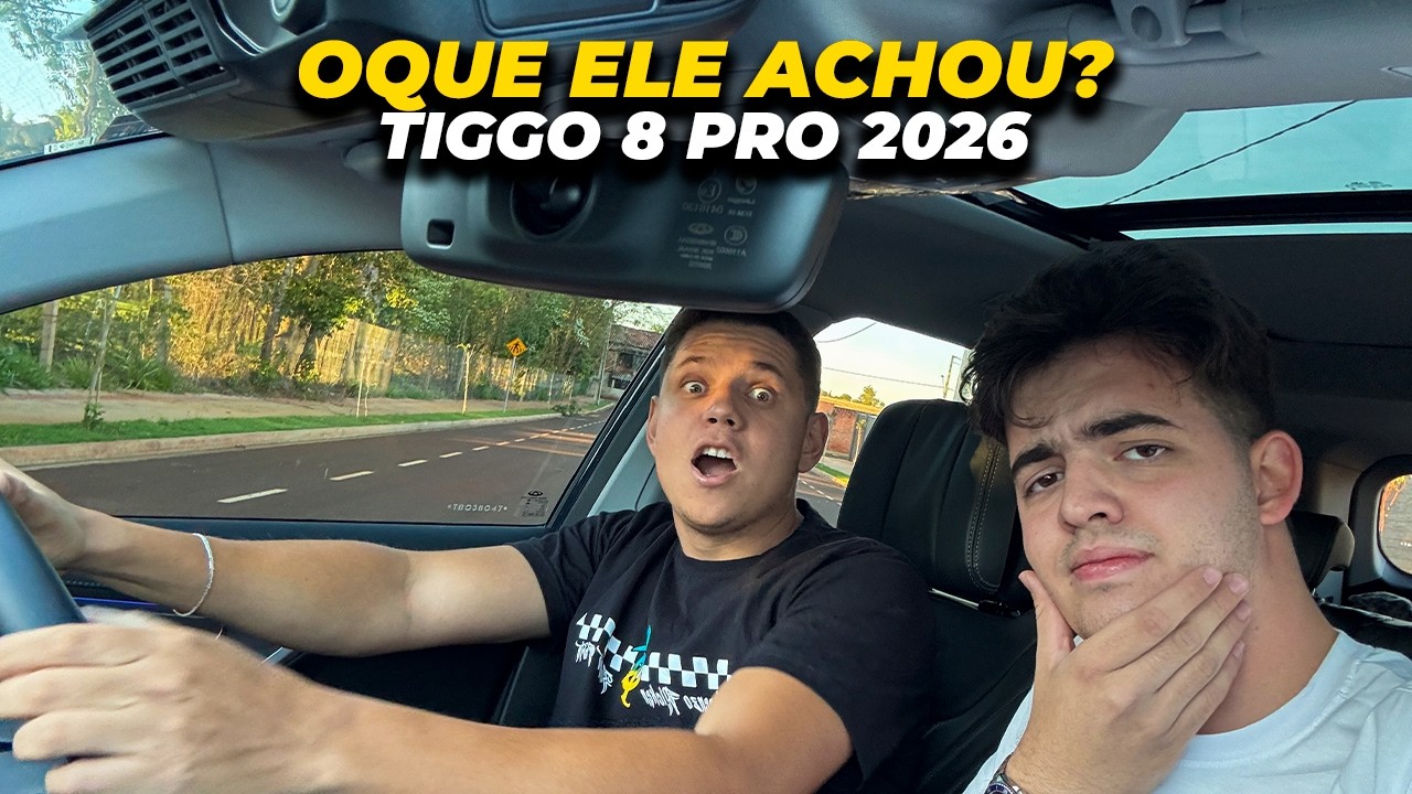 ELE QUASE COMPROU! 🤯 O que o INSCRITO AMOU (e ODI&Oacute;U?) no TIGGO 8 PRO 7 LUGARES