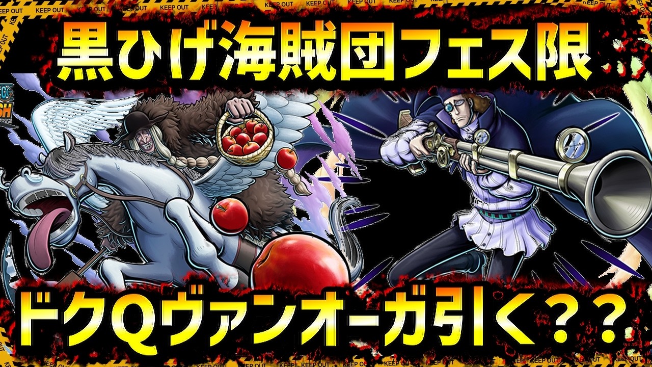 【バウンティラッシュ】黒ひげ海賊団の船長ら活躍しそうかな！？ドクQヴァン・オーガの性能確認していこうか！！