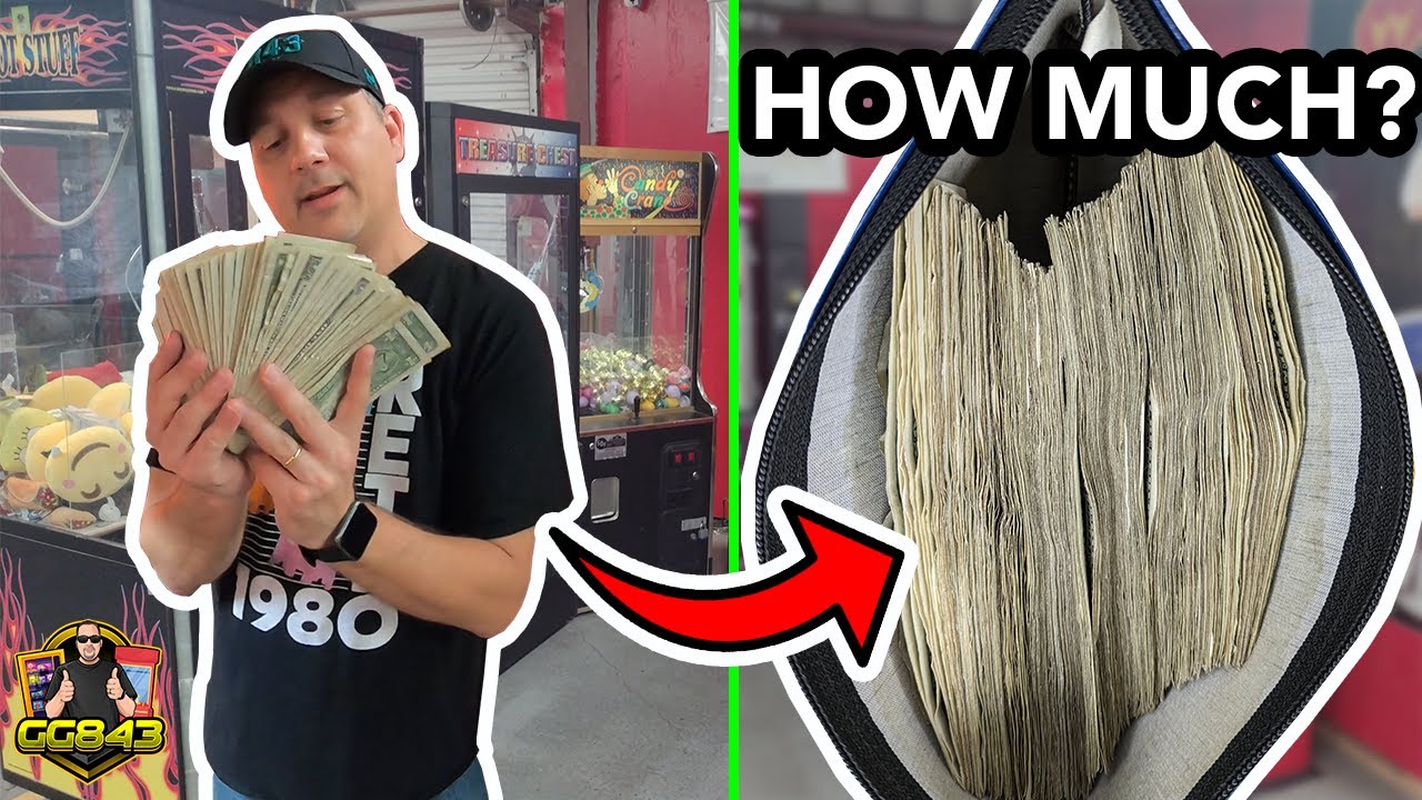 Collecting SO MUCH Money From My Flea Market Arcade!