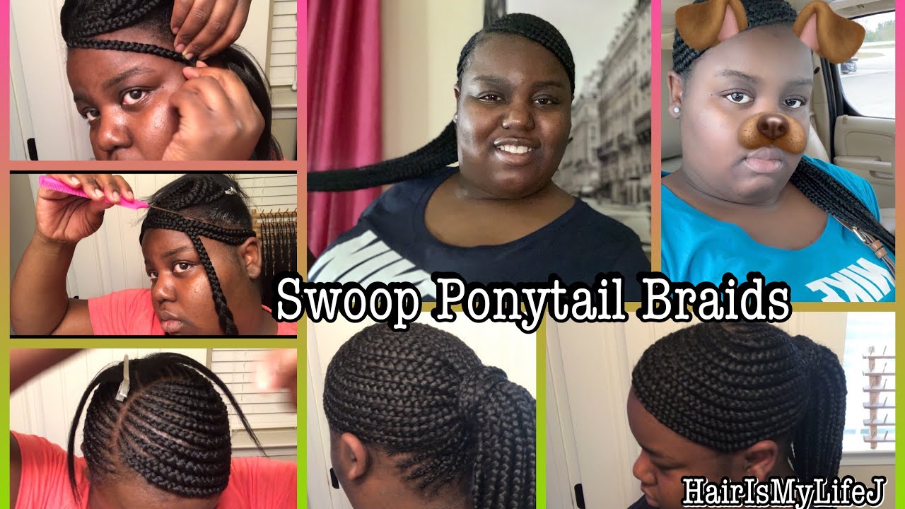 Swoop Braided Ponytail