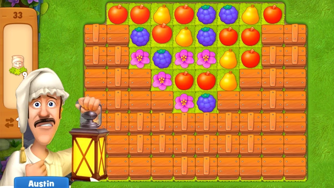 Gardenscapes - A Matching Puzzle Garden Gameplay Walkthrough Day 7 Complete（New Pet）