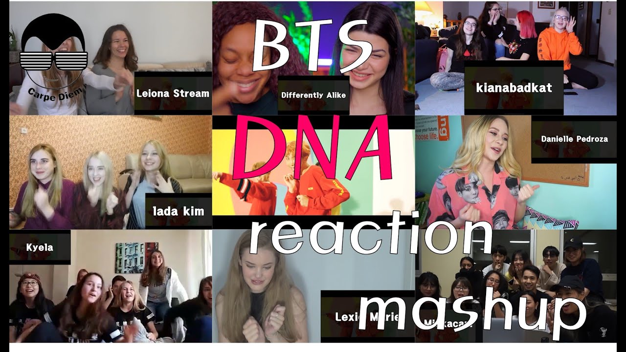 BTS (방탄소년단) - DNA reaction mashup
