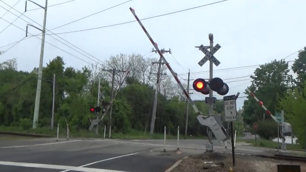All Railroad Crossings of the LIRR Port Jefferson Branch Compilation