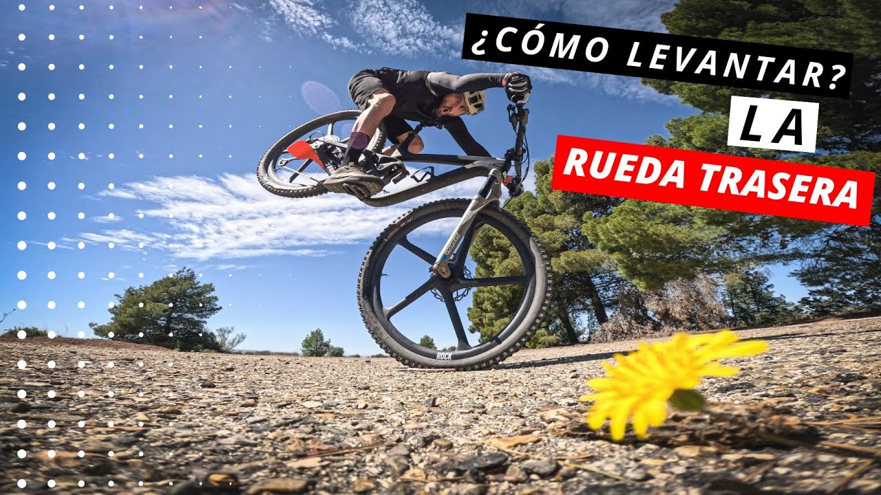 &iquest;C&oacute;mo levantar la rueda trasera de tu bicicleta?