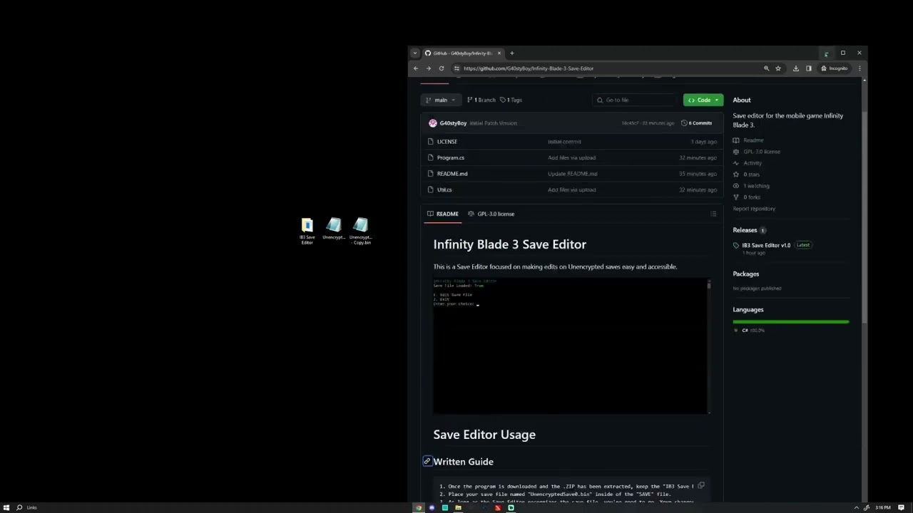 Infinity Blade 3 Save Management & Save Editor