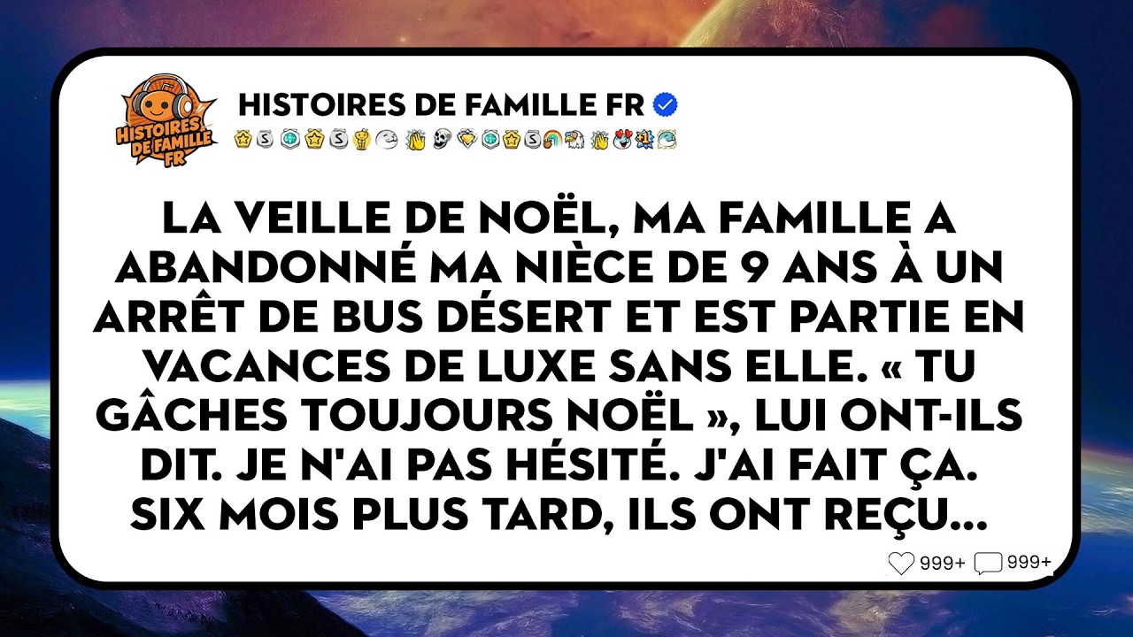 À Noël, On A Dit À Ma Nièce De 9 Ans De Rentrer Seule En Bus Và Rester 4 Jours En Solo...