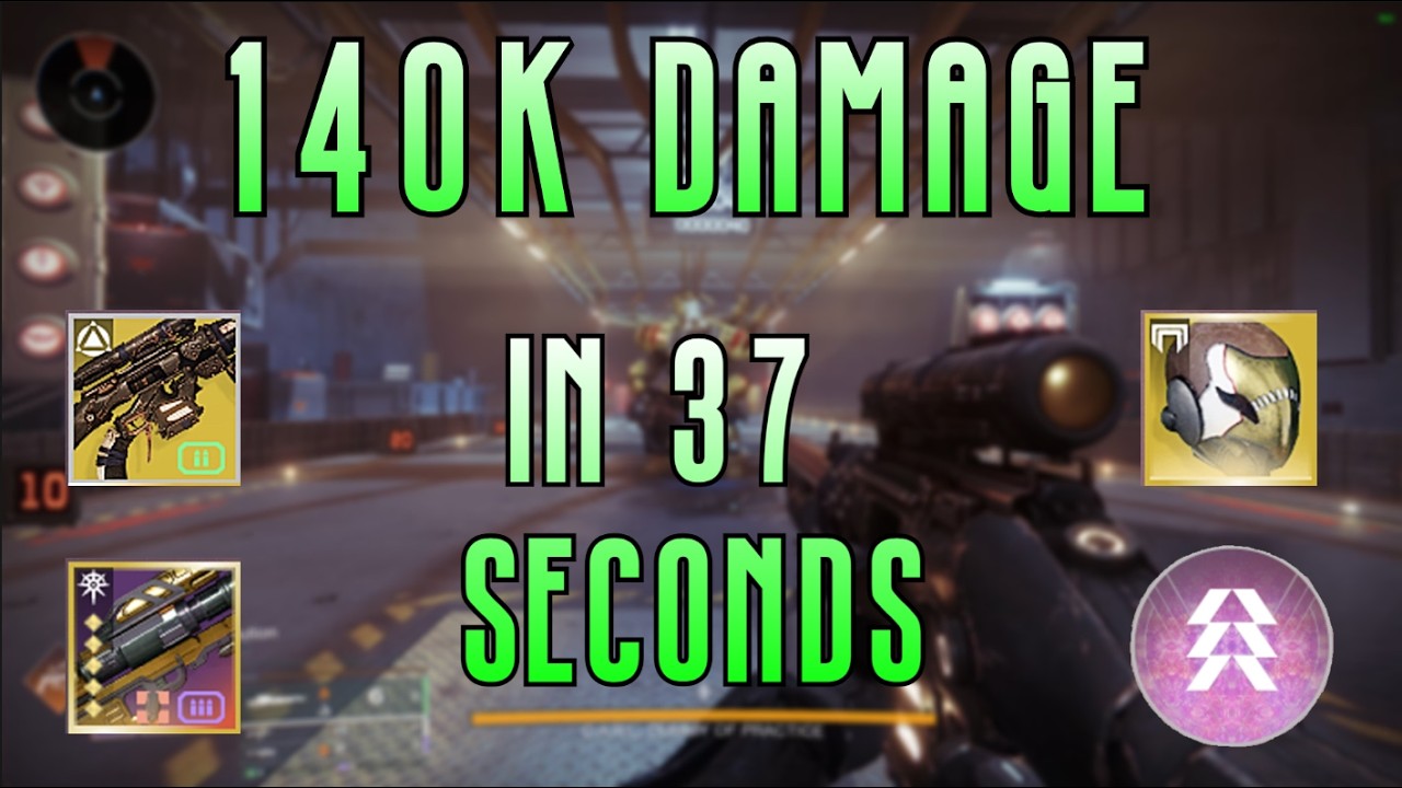 Monument of Triumph | 140k Damage | 37 seconds (Destiny 2) (Hunter)