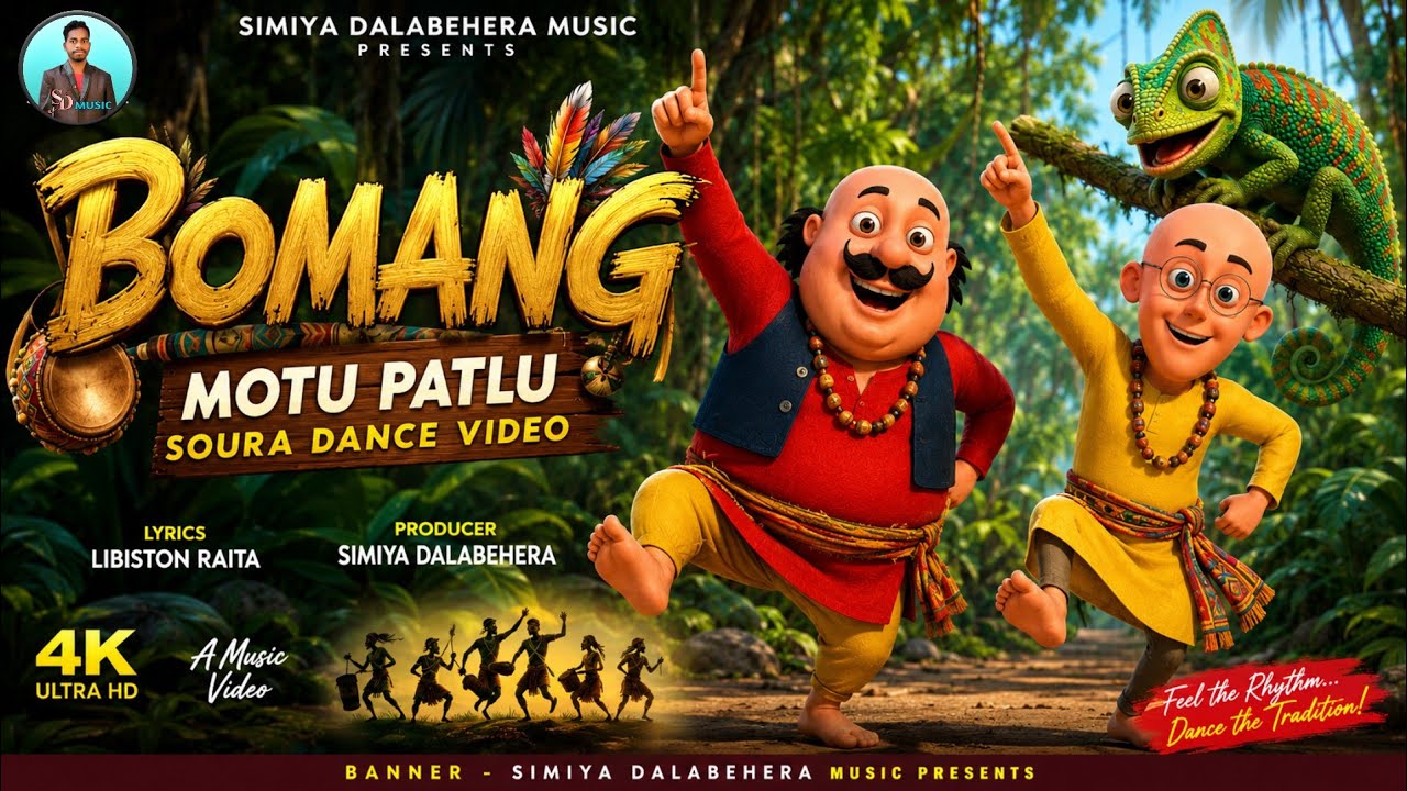 BOMANG | Soura Song | Motu & Patlu | Motu Patlu Soura Dance Video | #Trendding #SouraDance 