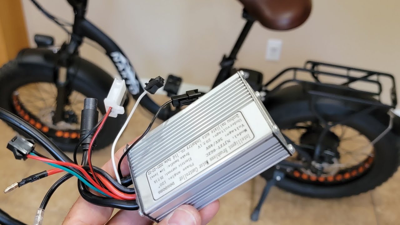Replacing Controller on E-Bike  |  Nakto Folding OX Fat-Tires Electric Bike