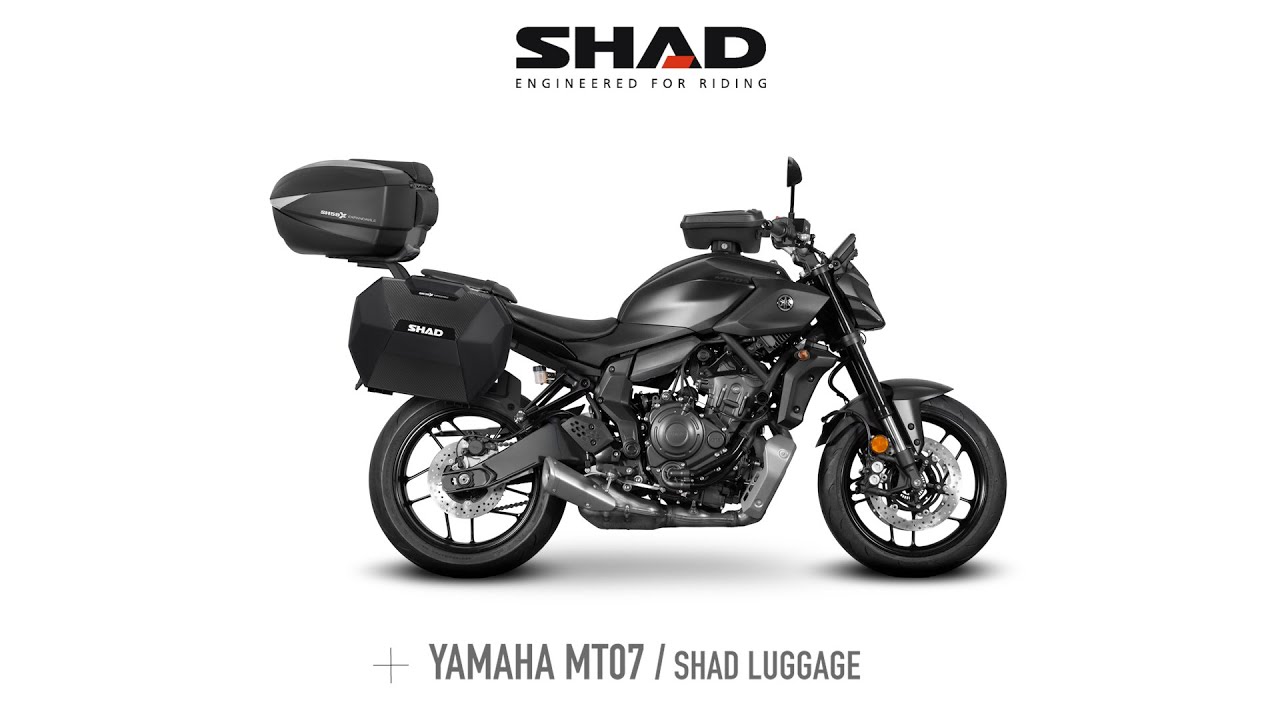Yamaha MT07  SHAD luggages
