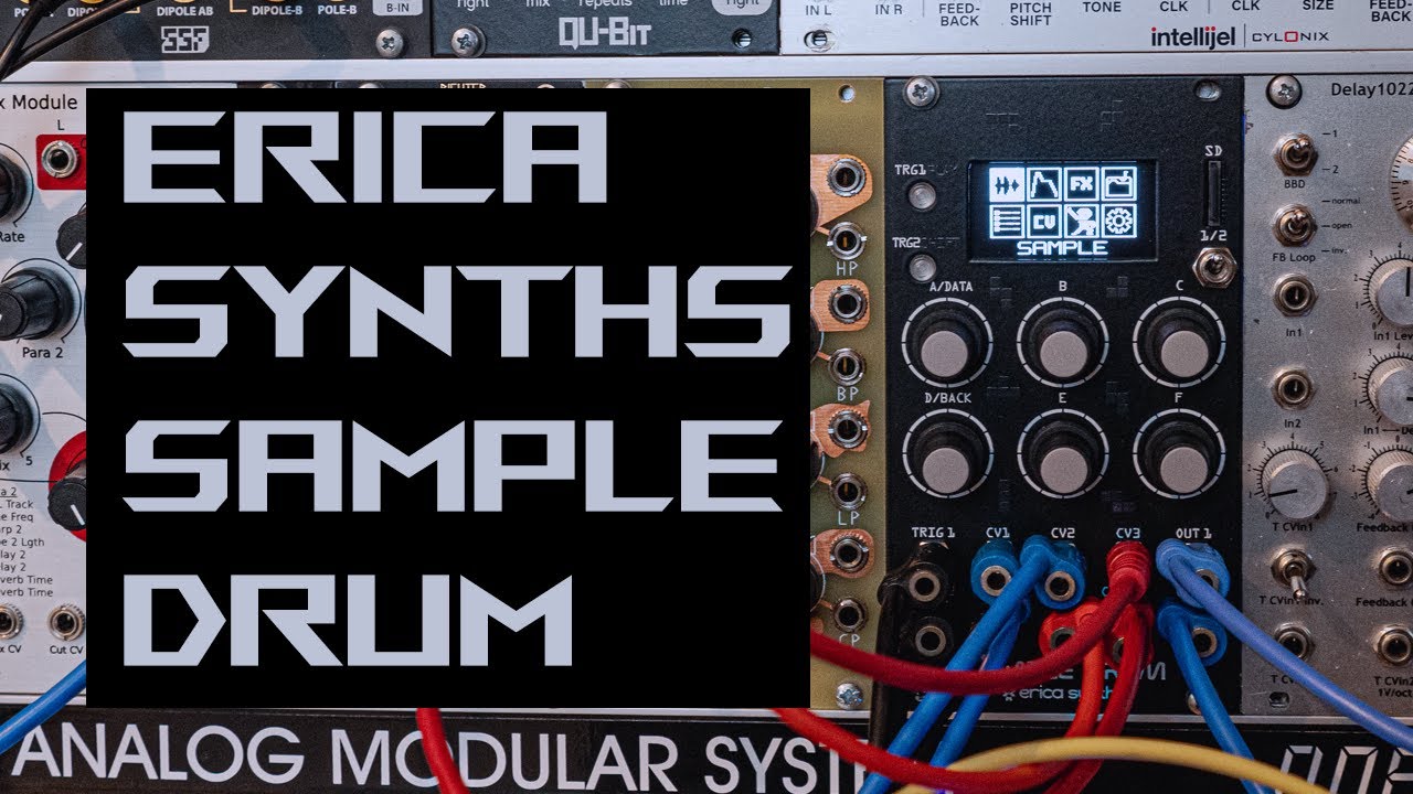 СЭМПЛ-БАРАБАНА ERICA SYNTHS ПРИНОСИТ АПОКАЛИПСИС