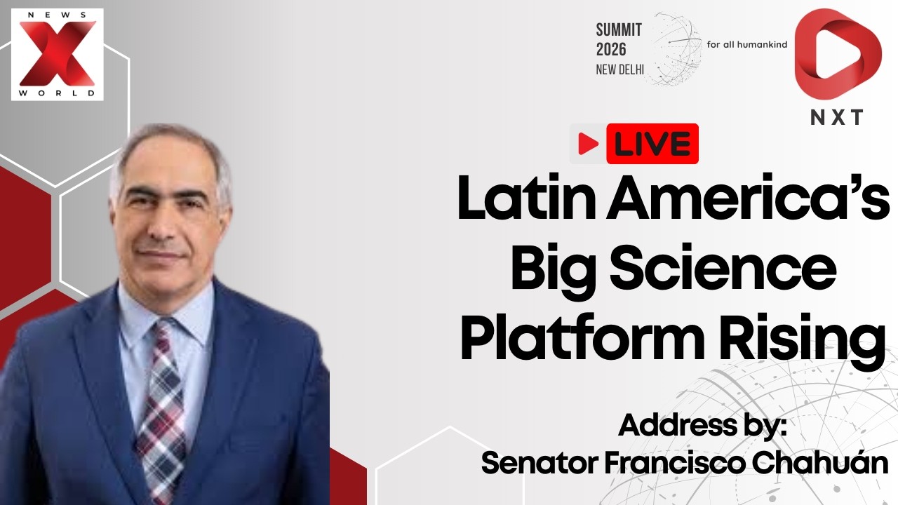 Senator Francisco Chahuán LIVE :Future Congress Driving Scientific Outreach Across Latin America|NXW
