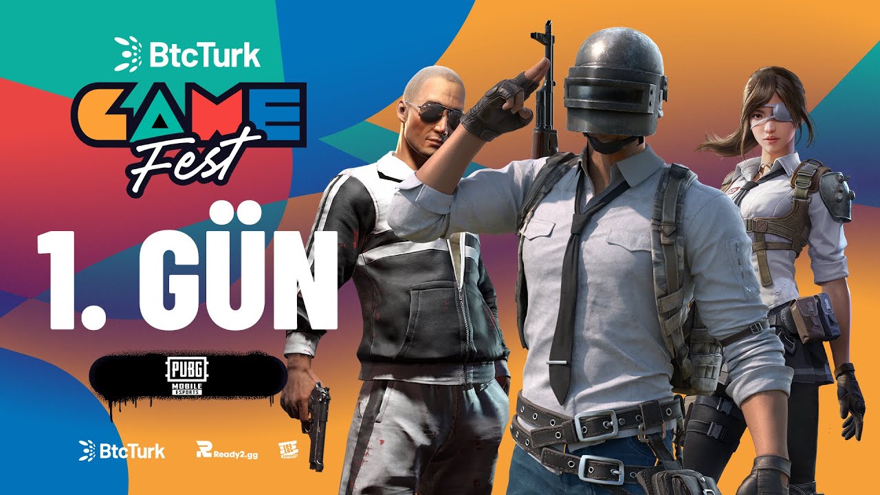BtcTurk GameFest PUBG MOBILE Ana Etkinlik 1.G&uuml;n