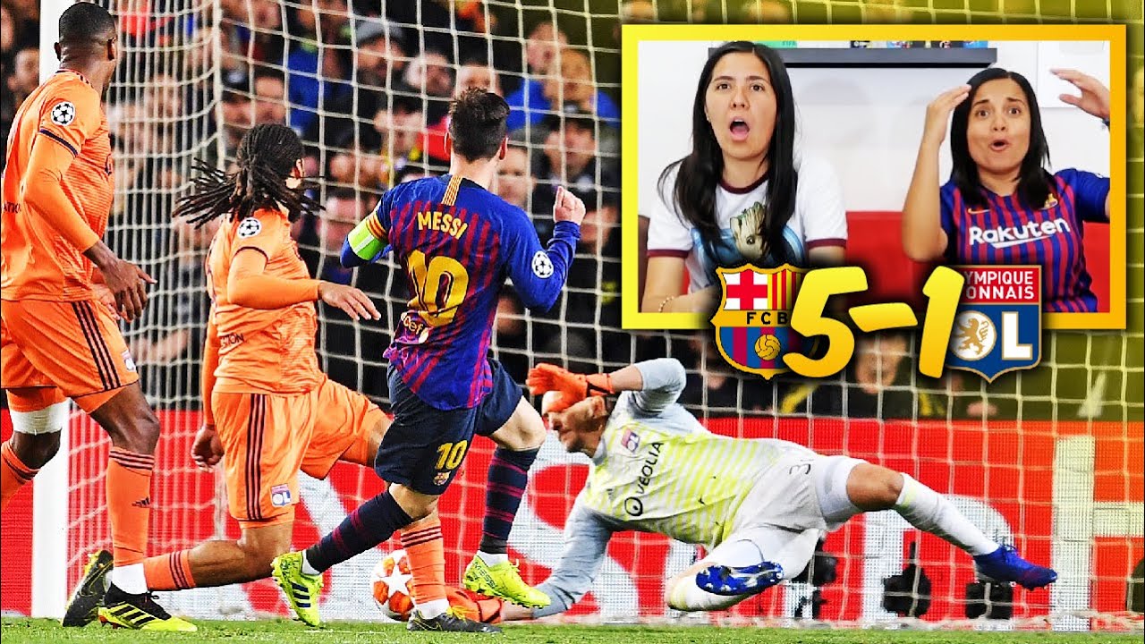 RECITAL DE MESSI. Reacción: BARCELONA vs LYON en Champions (5-1) | Dúo Dinámico