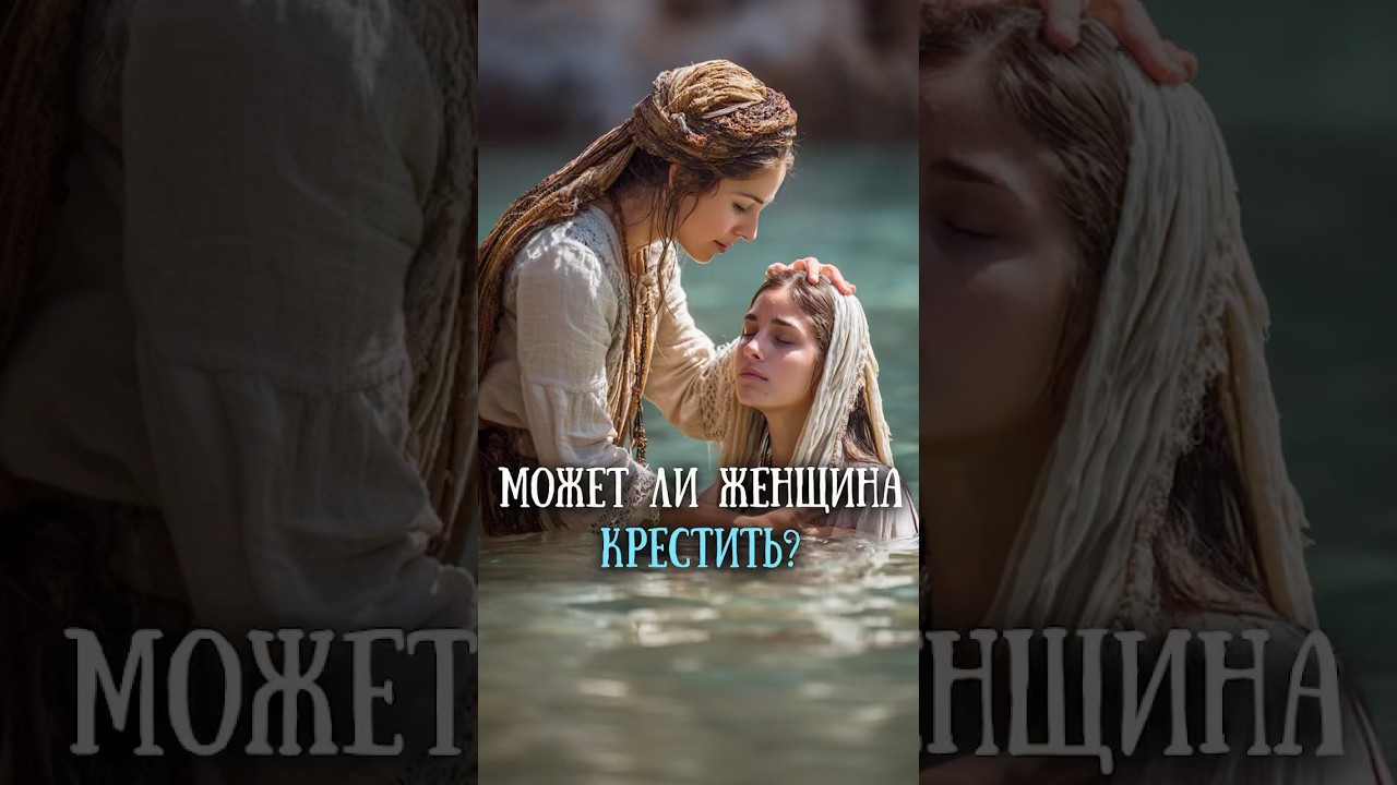 Может ли крестить женщина?