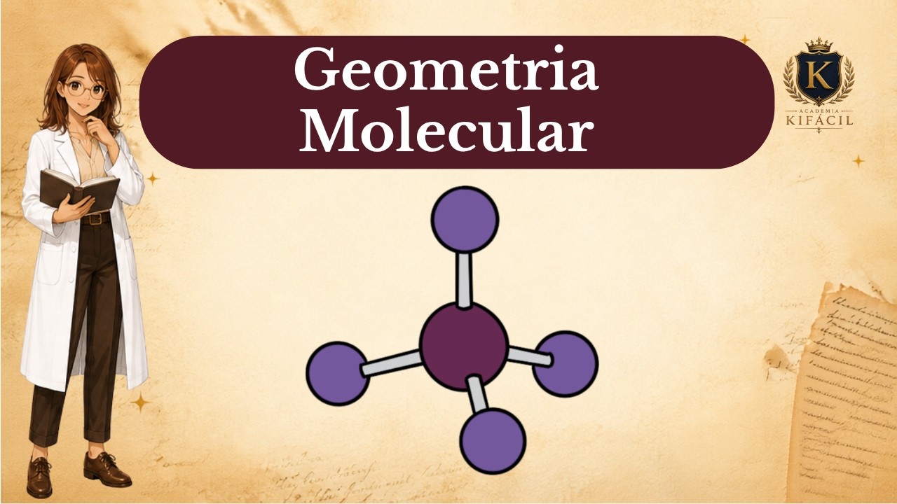 Geometria Molecular em 4 Passos!!!