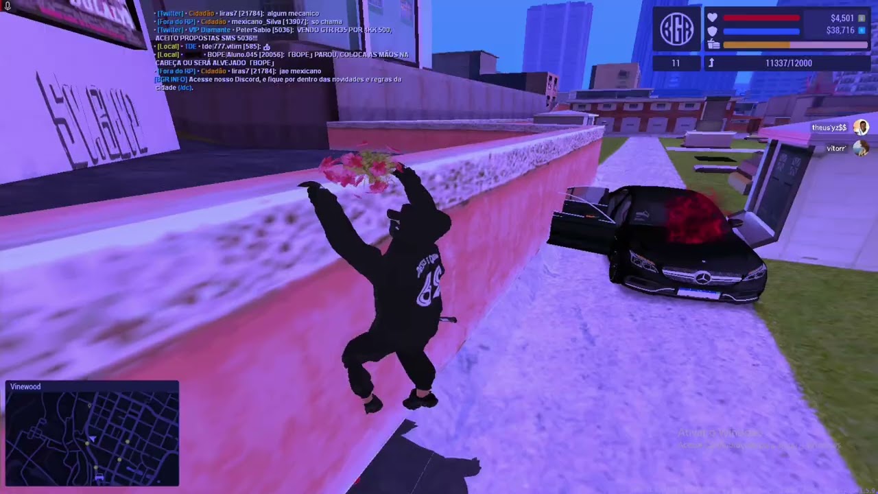 🔥 GTA MTA RP - AÇÕES  - BGR
