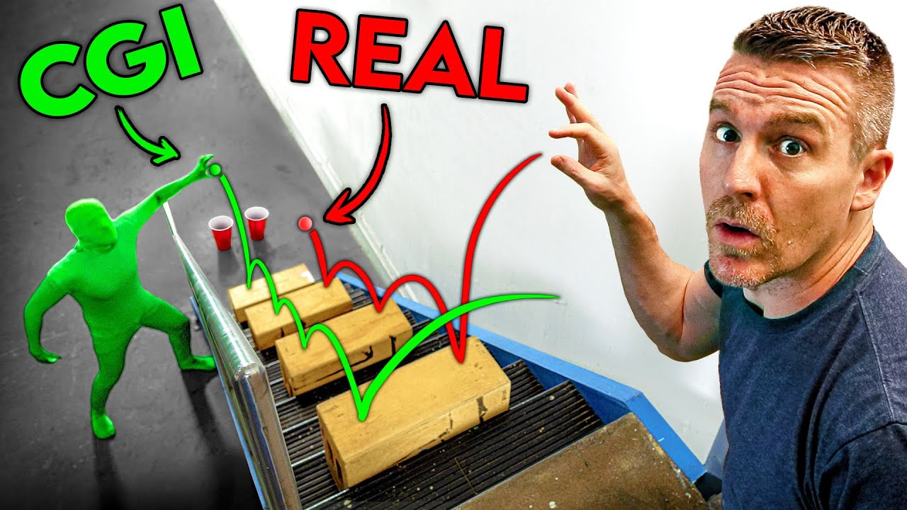 We Compete to Make REAL vs. CGi Trickshots #2