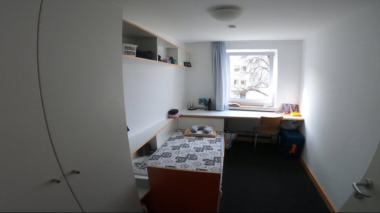Student dorm overview of Rosenheim. Student Accommodation in Germany. TH Rosenheim.