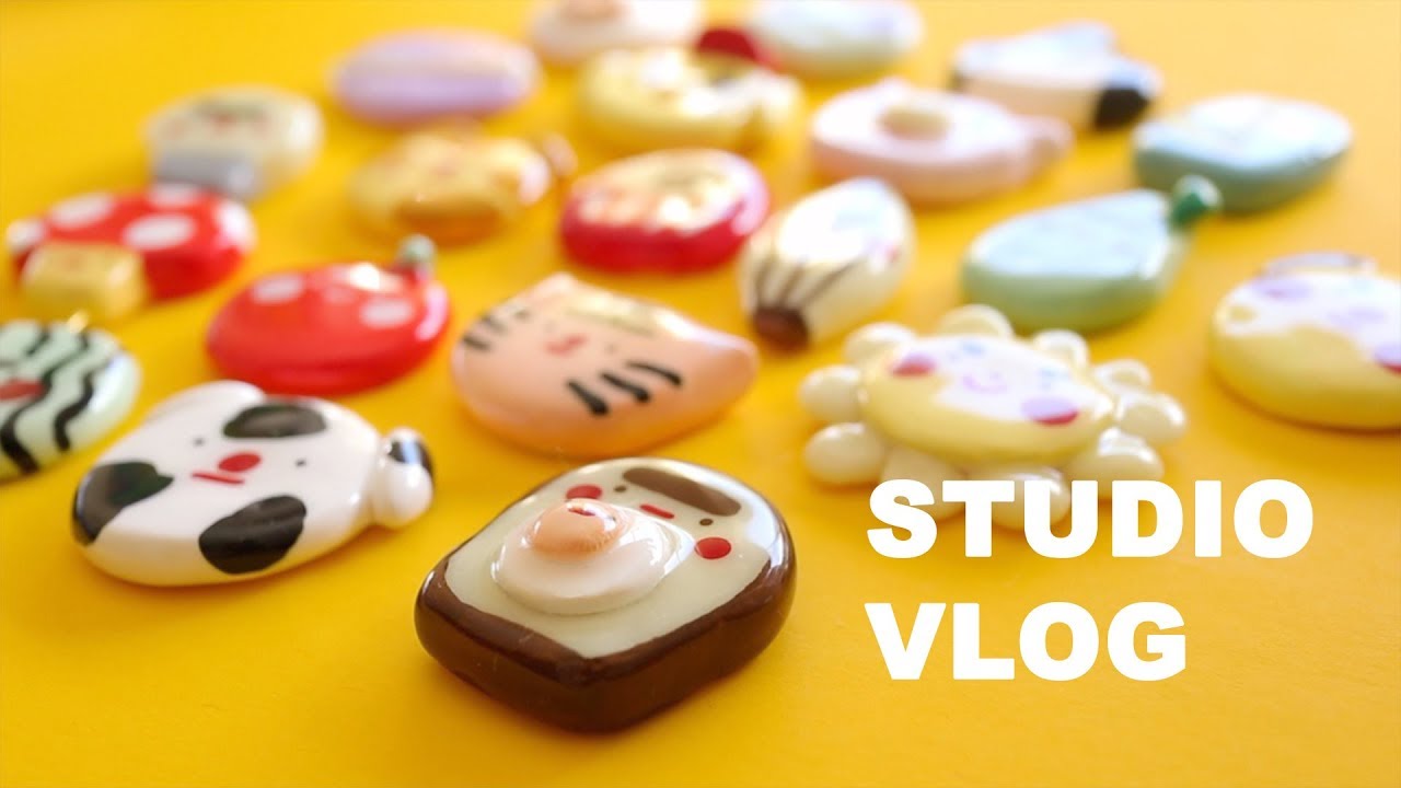 STUDIO VLOG (MINI STUDIO MAKEOVER / CRAFTING / MARKET)