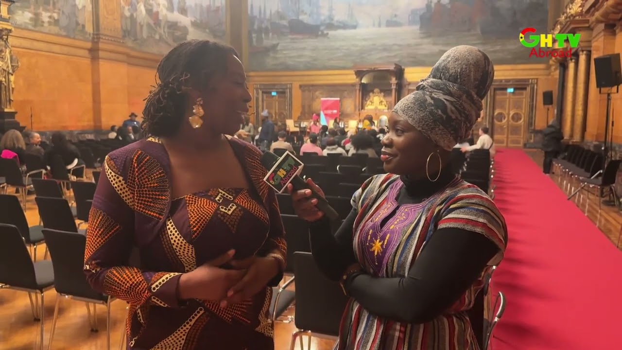 IRENE APPIAH SPEAKS ON 30TH ANNIVERSARY OF SANKOFA-BLACK HISTORY MONTH IN HAMBURG RATHAUS