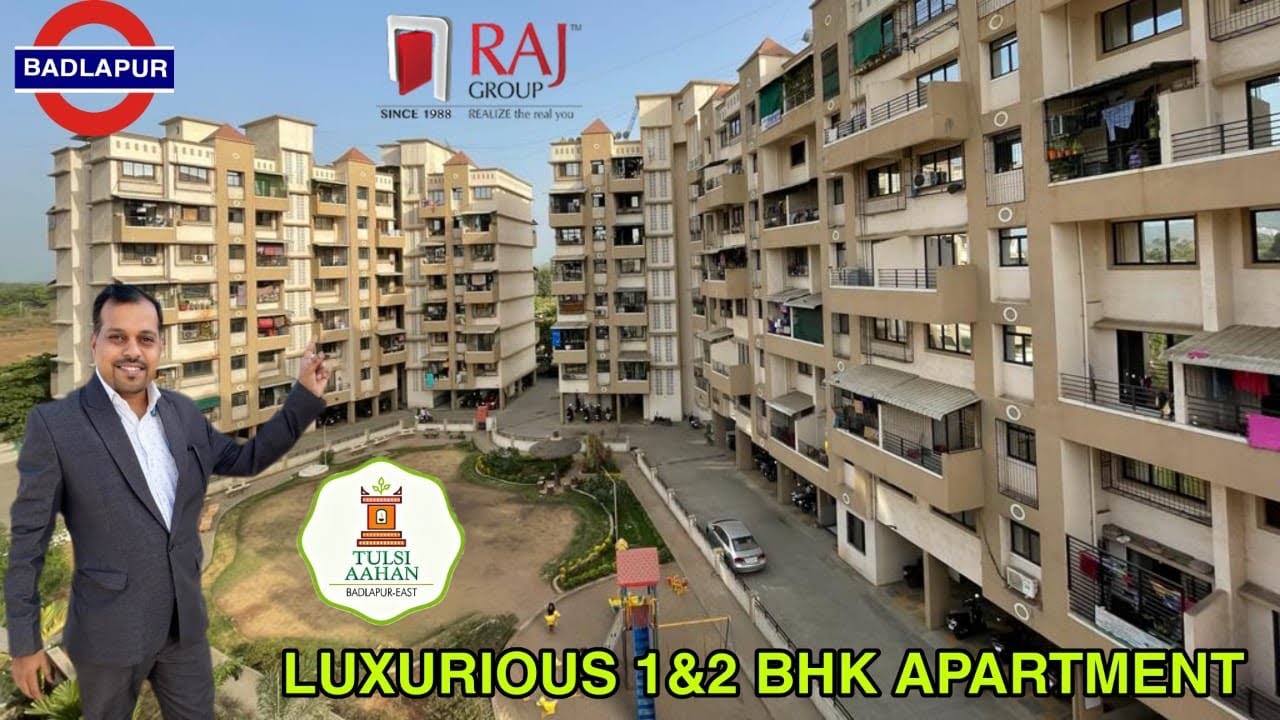 1BHK & 2BHK FLAT IN BADLAPUR (E)  LUXURIOUS MODERN LIFE IN TULSI CITY , 5 min Drive form station ..
