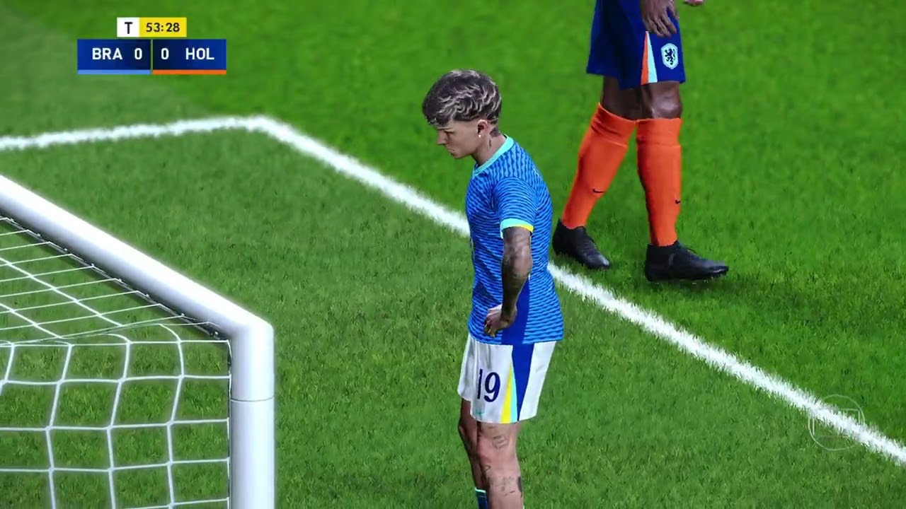 SEXTO JOGO PELA SELEÇÃO BRASIL X HOLANDA