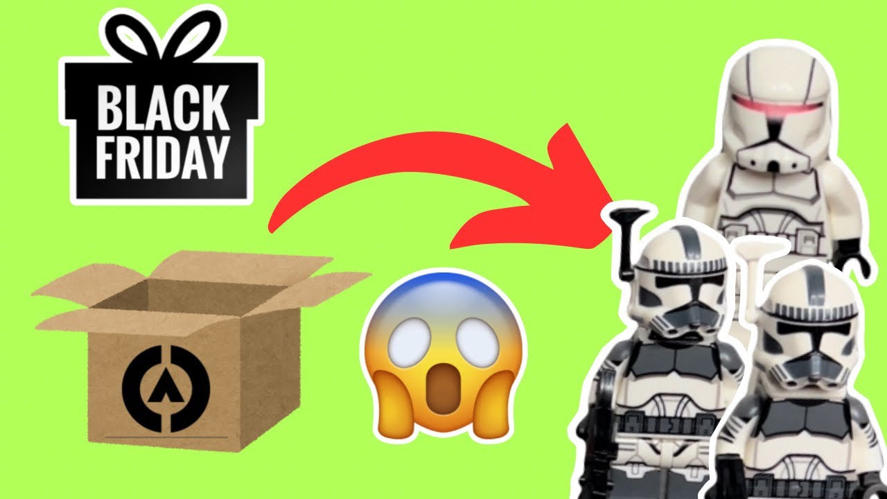 BLACK FRIDAY LEGO STAR WARS CLONE ARMY CUSTOM CLONE TROOPERS HAUL