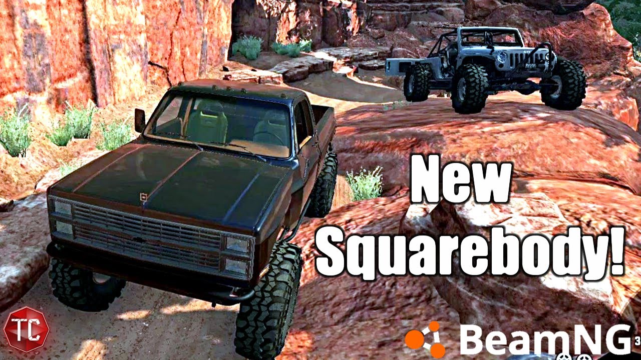 BeamNG.Drive: NEW Chevy Squarebody Crawler with EXCLUSIVE FEATURES! Multiplayer Mods
