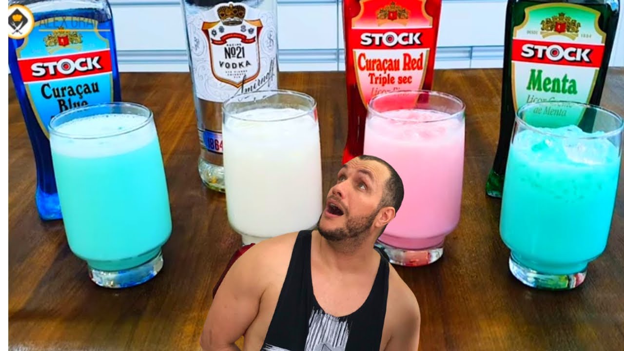 FROZEN CONGELANTES - 4 SABORES DIFERENTES DO DRINK FROZEN CONGELANTE!
