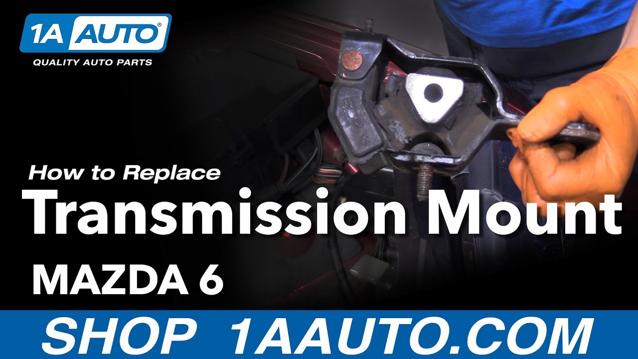 How to Replace a Transmission Mount on a 2003-08 Mazda 6