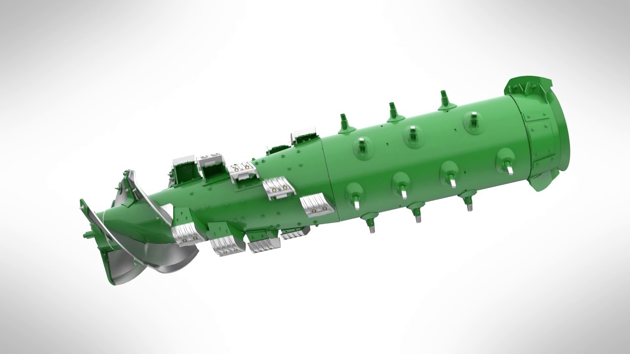 John Deere Serie S700 la cosechadora automatizada 8 – La ventaja del rotor único