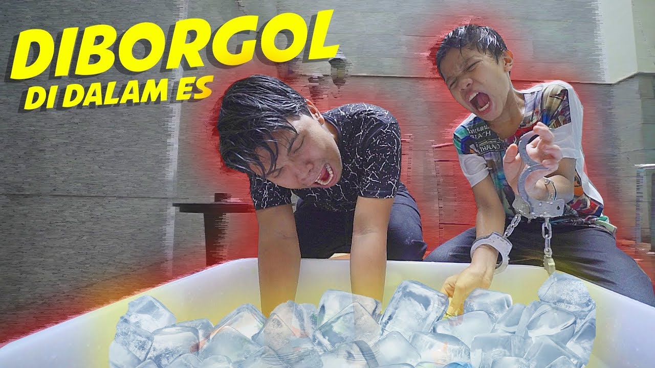 DIBORGOL!  Kuncinya Dimasukkin Ke Dalam BAK ES! #TantanganFateh