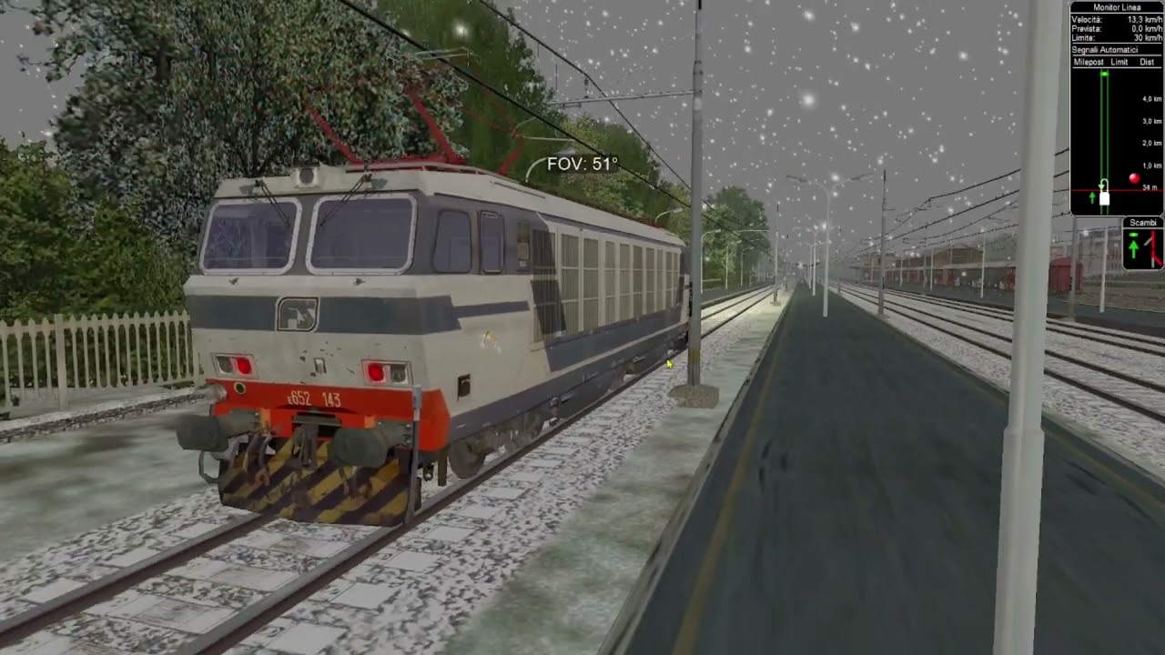 OPEN RAILS ACTIVITY - ACTIVITY RECUPERO ROTABILI SULLA TORINO - MILANO CON UNA E652 - #1