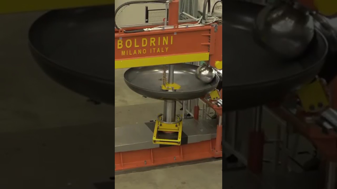 Flanging Machine in Action | CNC-Driven Forming for Dished Heads
