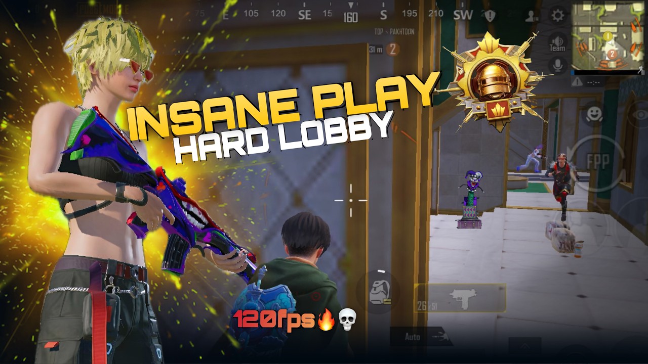 Insane Rush In Conqueror Lobby | PUBG MOBILE | 120fps🔥| IPhone 13 Pro Max