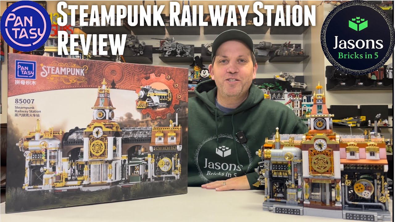 Pantasy | Steampunk Railway Station | Set 85007 Review