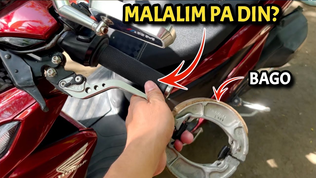 Solusyon kapag Bago ang Brake Shoe pero Malalim pa din ang Lever | Moto Arch