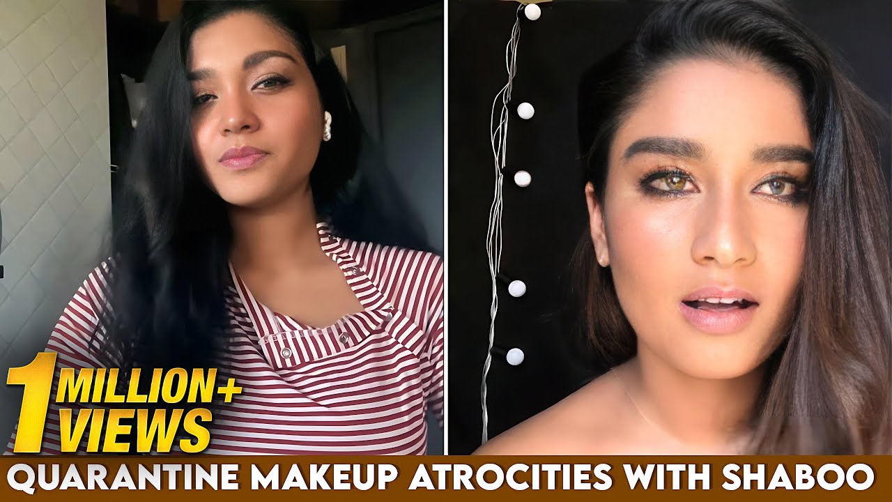 Quarantine Makeup Atrocities with shaboo 😜❤️| SHABANA | RESHMA MURALIDARAN