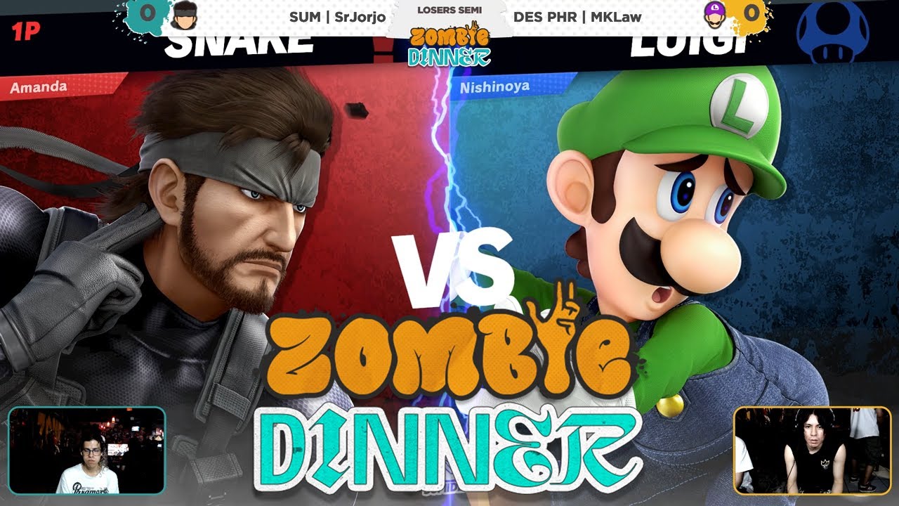 SrJorjo (Snake) vs MKLaw (Luigi) - Losers Semi Torneo Zombie Dinner