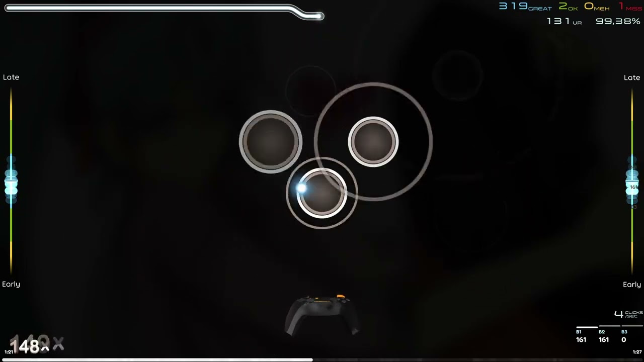 Osu | PS5 Controller (gyro/motion aim) | Rubik's Cube 7x7x7