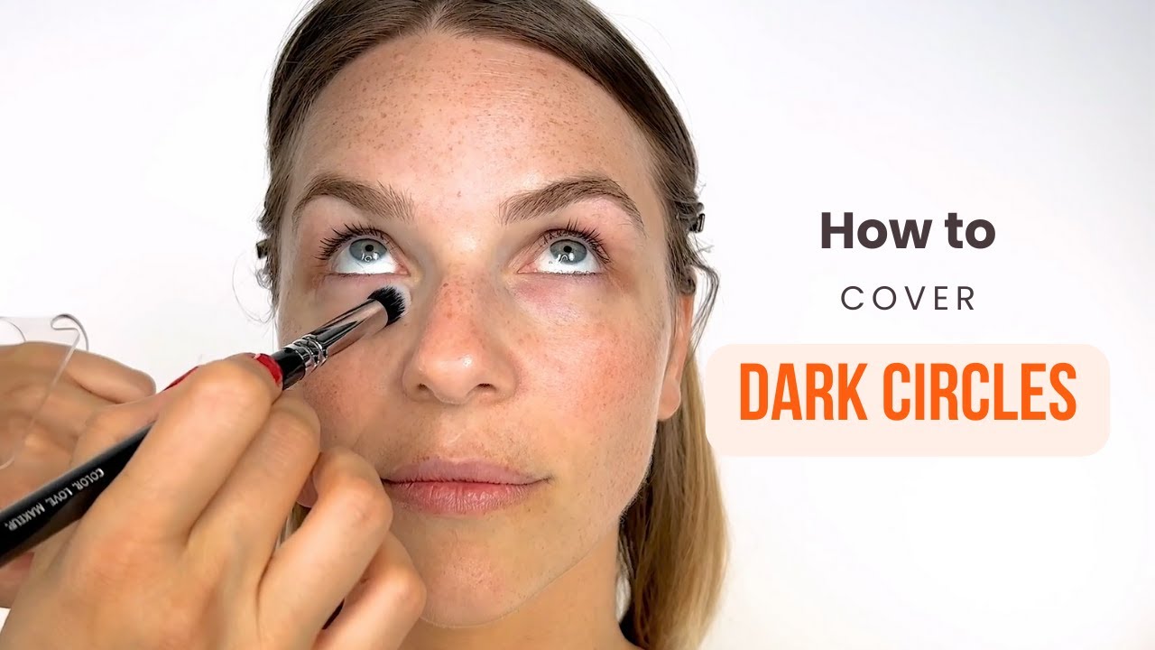 How to cover dark circles for beginners