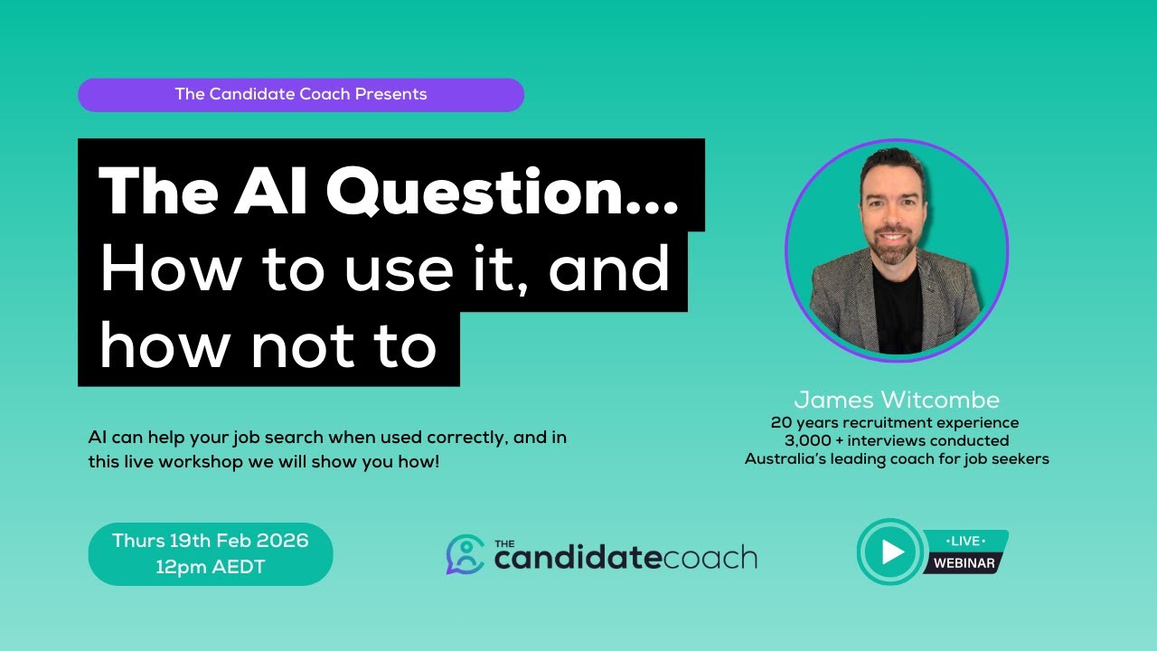 How To Use AI When Looking For Work
