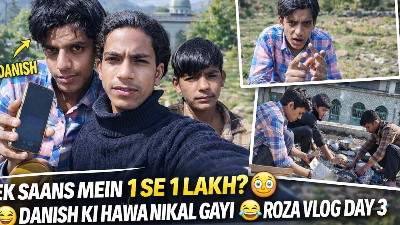 Ek Saans Mein 1 Se 1 Lakh? 😳 Gemini ki  Hawa Nikal Gayi 😂 | Roza Vlog Day 3...✅