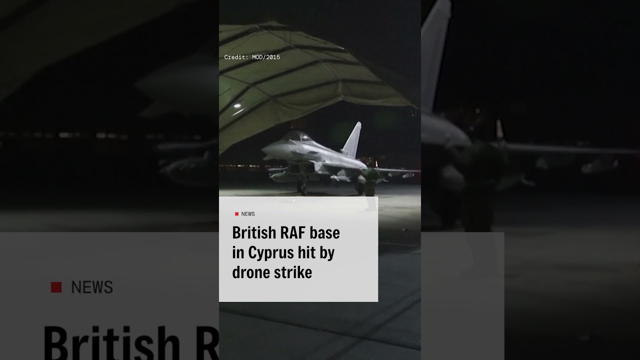 British RAF Base In Cyprus Hit By Drone Strike