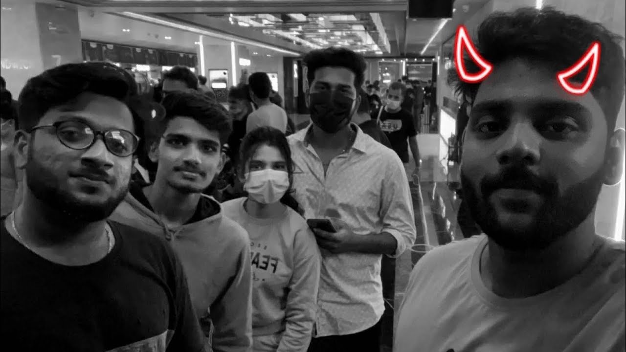 RRR S S Rajamouli film | Action Movie | Vlog | Marine Mall | with Coliges🥰 | Habibic2chennai