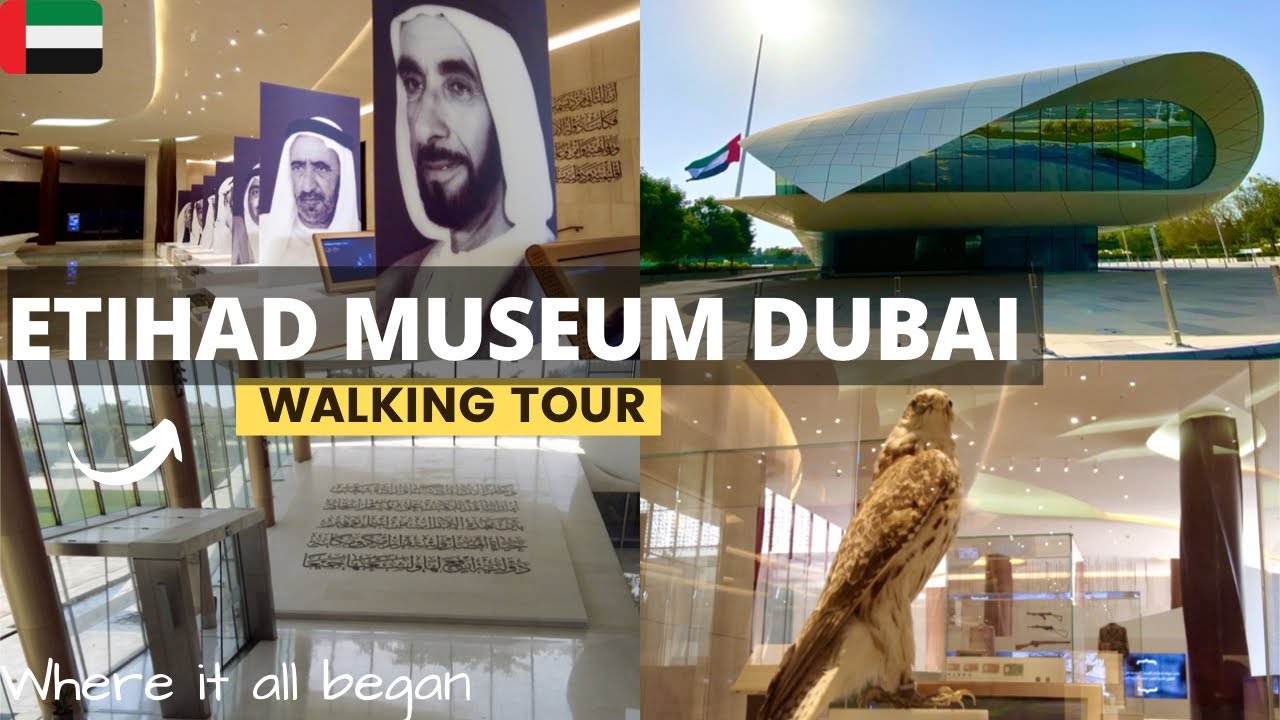 [4K] Inside the Historical ETIHAD MUSEUM in Dubai! Full Walking Tour